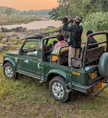 jeep safari in pench